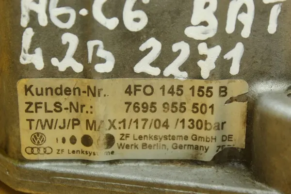 Suporte da Bomba de Direção Audi A6 C6 4.2 B image 5