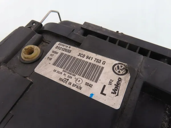 VW Passat B6 Vasemman Etuvalon Bi-Xenon 3C0941753G image 8