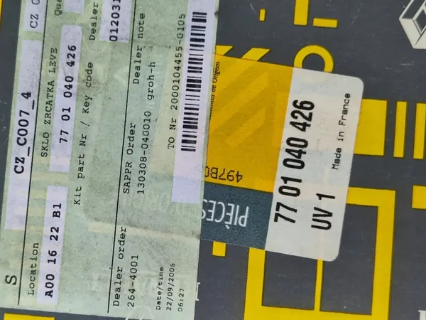 Peililasi Renault Clio Campus 06 image 3