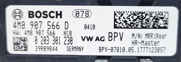 Radarsensor OEM 4M0907566D für Audi A4 B9 A5 image 7