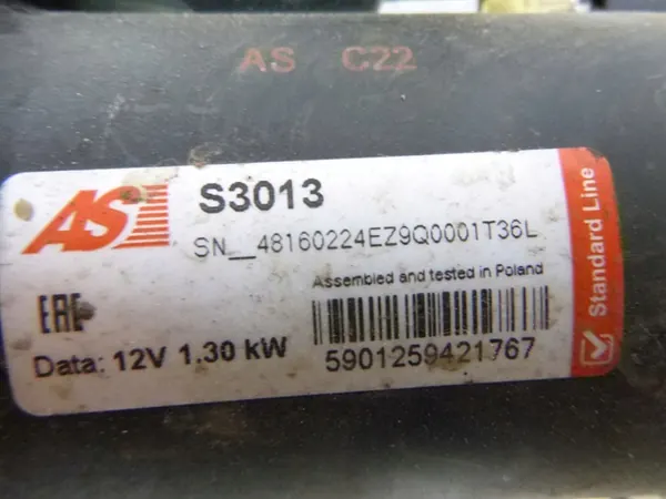 Motor de arranque AS-PL S3013 image 5