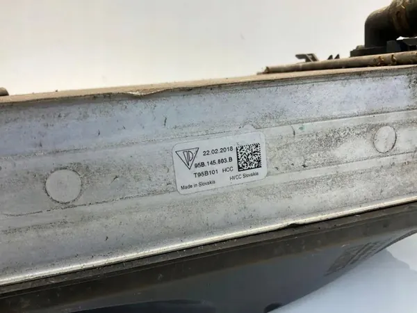 Porsche Intercooler OEM 95B145803B - Gebruikt image 4