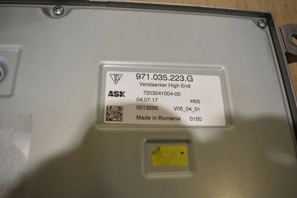 Porsche OE Verstärker OEM 971035223G - Gebraucht image 4