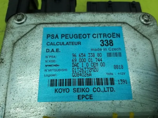 Control dirección OEM 9665433880 Citroen C2 image 6