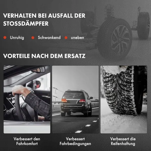 Frankberg Gasstoßdämpfer-Satz Hinterachse image 3
