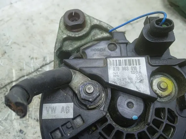 Vaihtovirtageneraattori Audi A6 S6 2.5L OE 078903016F image 5