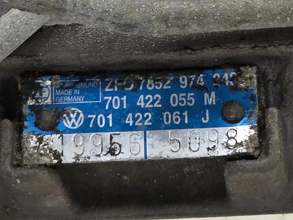 VW T4 Caixa de Direção 701422061J image 6