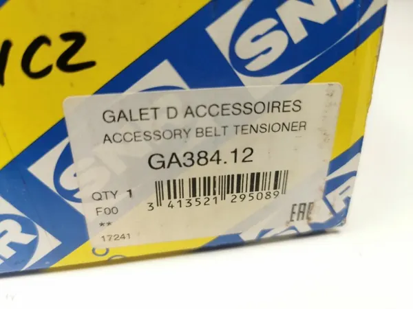 Rolo tensor SNR GA384.12 para correia trapezoidal image 7