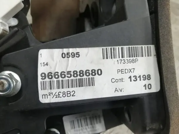 Citroen C5 III Pedais OEM 9666588680 image 3