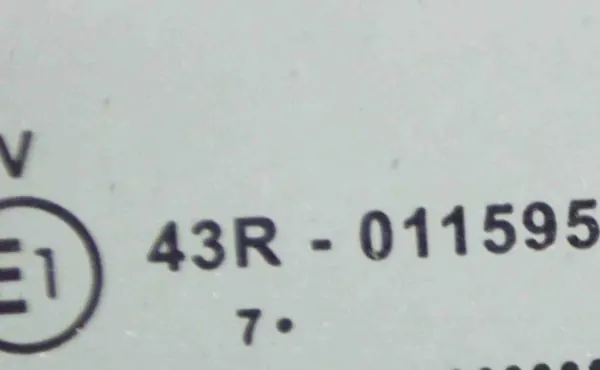 Gebruikt Ford OE Linker Achterruit H1BBA29751D image 7