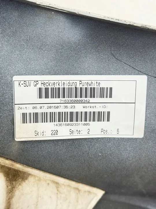 Paraurti posteriore VW Tiguan I 5N0 Lift image 10