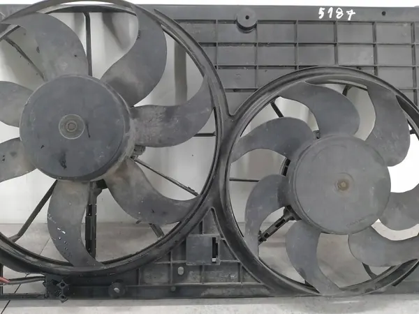 Radiatorventilator OEM 1K0121207J voor Skoda Octavia II 1.9 TDI image 3