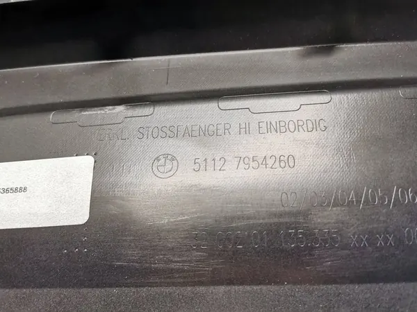 Spoiler de para-choque traseiro BMW X1 F48 F49 LCI Lift 7954260 image 8