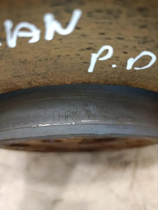 OEM 273613 frambromsskiva för Jeep Grand Cherokee image 4