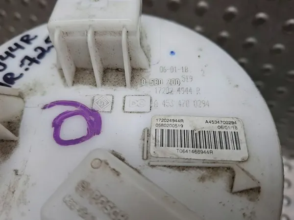 Flutuador da Bomba de Combustível 172024944R Renault Twingo III 1.0 TCE image 3