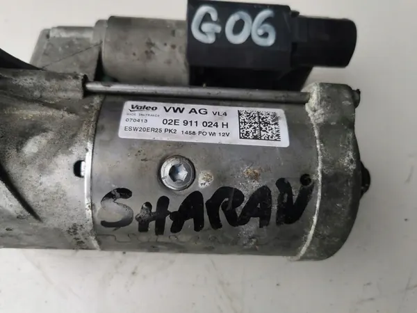 Motor de arranque Audi A3 8P Leon II Octavia II 1.9 TDI image 3