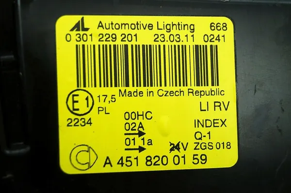 Linker Voorlamp Smart Fortwo II 451 image 8