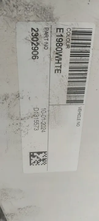 Spoiler de teto DAF XF XG OEM 2251755 2251767 image 4