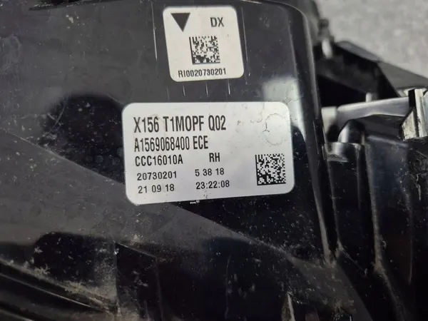 MERCEDES GLA x156 LIFT 16-19 LÁMPARA TRASERA DERECHA LED OEM image 6