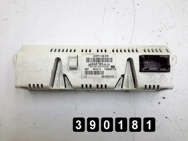 Écran d'affichage Citroen C4 2007 image 2