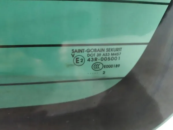 OEM 5907911236809 Peräluukun Lasi Peugeotille image 4