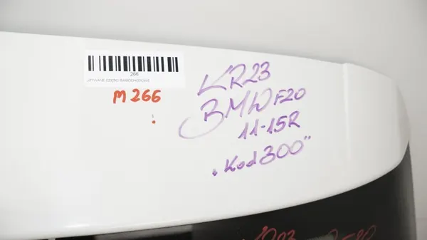 Kofferbakdeksel BMW F20 11-15R OEM 360187573 Gebruikt image 5