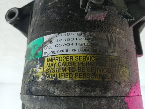 Airco compressor Opel Astra H OEM 24 46 6994 image 3