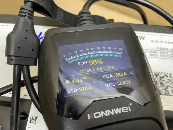 AGM-akku OEM 9878488 12V 50Ah BMW/MINI:lle image 6