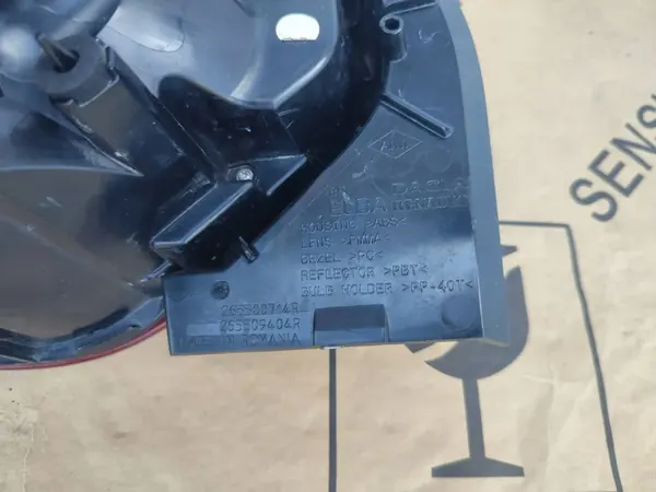 Bakljus Höger Dacia Logan III 2023 Sedan 265509404R image 9