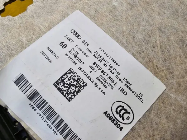 Teto Audi A4 B9 8W9 S-Line OEM 8W9867506L image 7