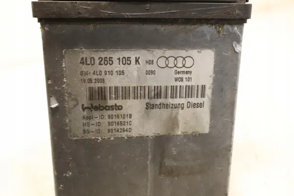 Aquecedor Webasto OEM 4L0265105K para Audi Q7 4.2TDI image 7