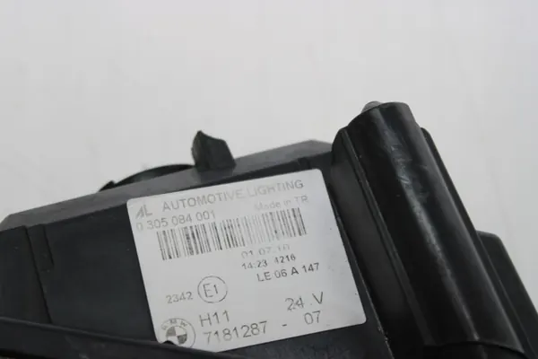 Farol Frontal Esquerdo Halógeno BMW 1 E81 E87 OEM 7181287 0305084001 image 7