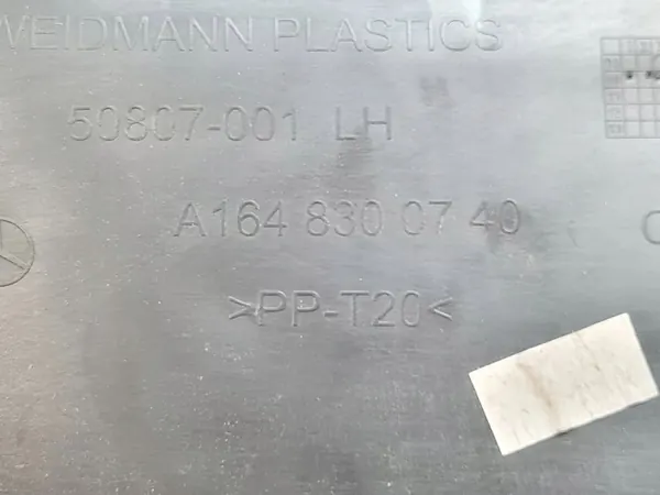 Canal de ar da cabine Mercedes-Benz GL X164 2011 A1648101510 image 4