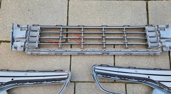 Set Griglie Paraurti Anteriore VW POLO 6C0 Cromato 14-2017 image 10