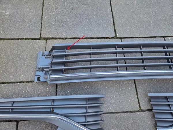 Set Griglie Paraurti Anteriore VW POLO 6C0 Cromato 14-2017 image 3