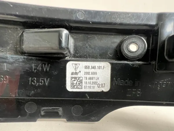 Porsche Macan Vänster Spegel Blinkers OEM 95B949101F image 6