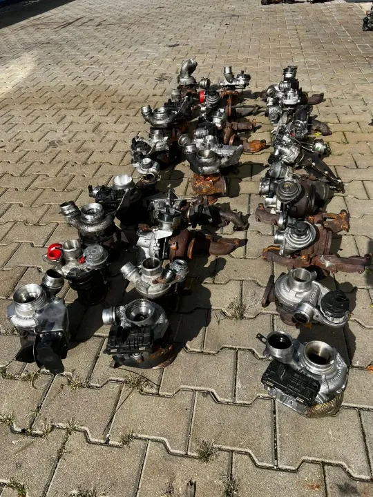 Kit de turbocompressor usado OEM 12345 Garrett image 3