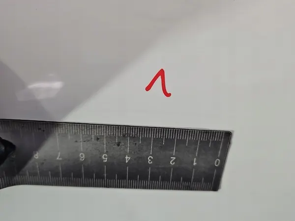 Vänster Framdörr Toyota Yaris II 5D Vit OEM IMPRK1470514 image 3