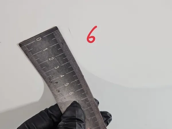 Vänster Framdörr Toyota Yaris II 5D Vit OEM IMPRK1470514 image 8