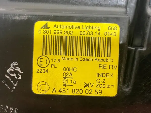 Rechter Voorlicht SMART FORTWO II 07- A4518200259 image 10