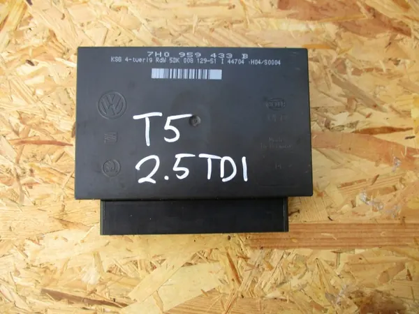 Módulo Conforto VW T5 2.5 TDI OEM 7H0959433B image 2