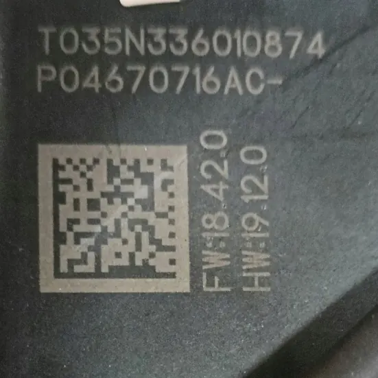 Levier de vitesse Jeep Wrangler JL 20-24 OEM 04670716AC image 3