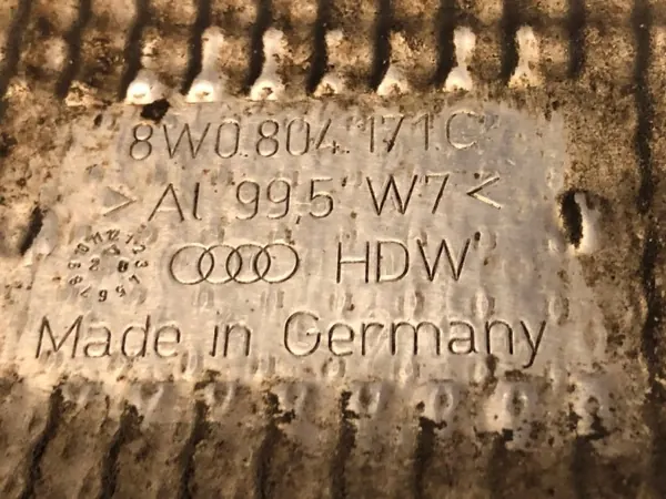 Écran thermique échappement OEM 8W0 804 171 C arrière gauche image 7