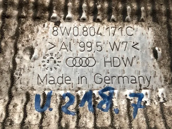Écran thermique échappement OEM 8W0 804 171 C arrière gauche image 8