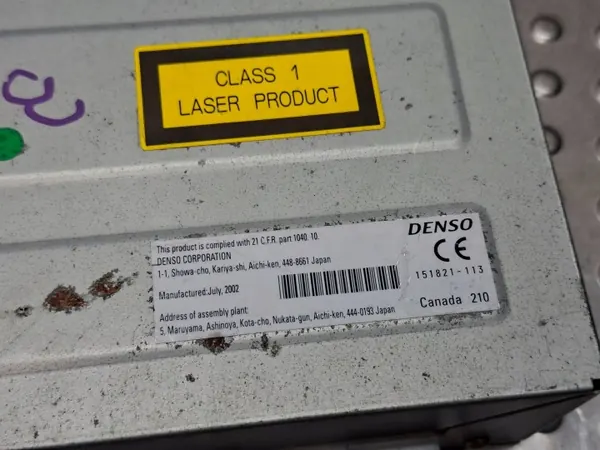 Módulo leitor DVD OEM 462100-8116 para Jaguar S-Type image 4