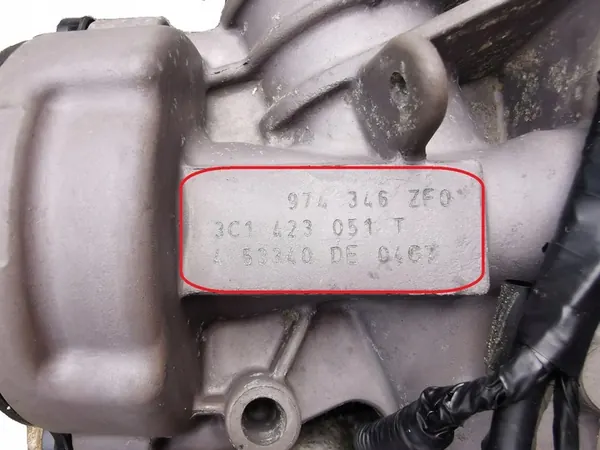 VOLKSWAGEN PASSAT B6 Caixa de Direção 3C1423051T image 5