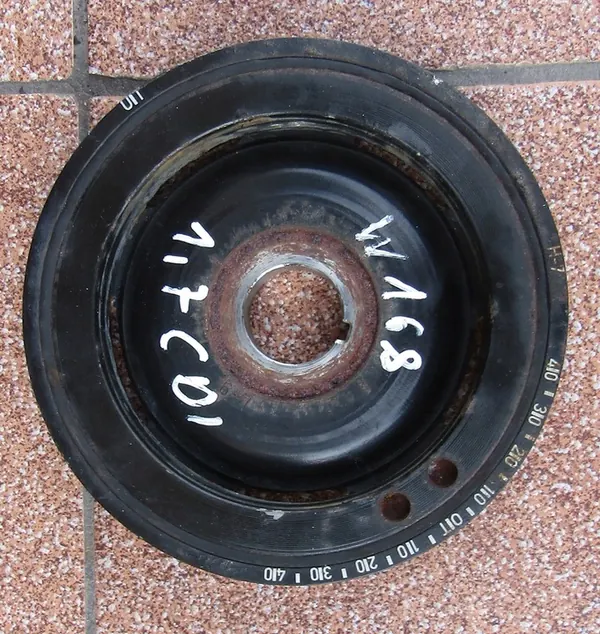 Polia do virabrequim Mercedes W168 1.7 CDI A1660300303 image 4