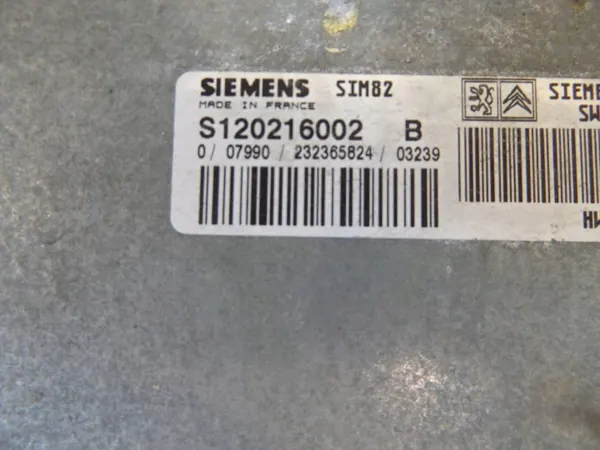 Computador de caja 9640922780 para Citroen C3 Pluriel 1.6 16V image 4