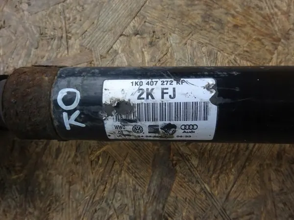 AUDI A3 8P GOLF V 2.0 TDI Höger Främre Halvaxel 1K0407272KF image 4