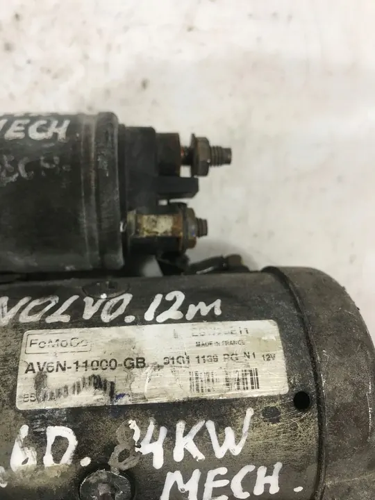 Motor de arranque VOLVO V60 1.6L diésel 2011 AV6N11000GB image 6